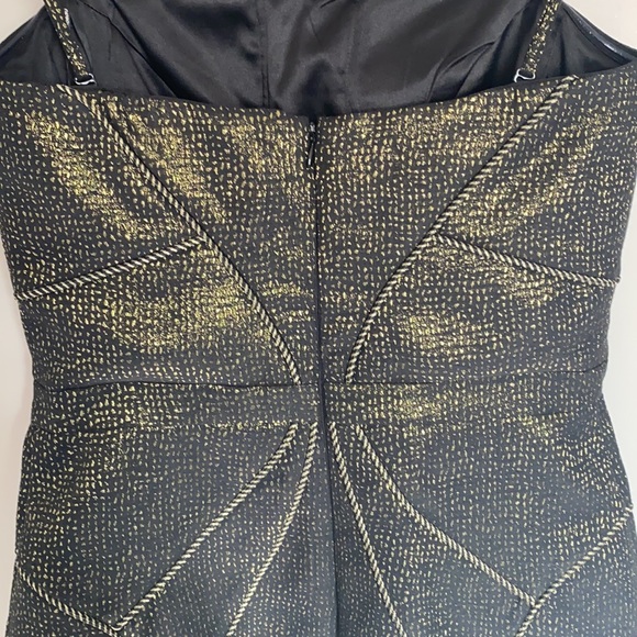 Honey & Beau Metallic/Shimmer Bodycon Dress AU 10 - Picture 7 of 11